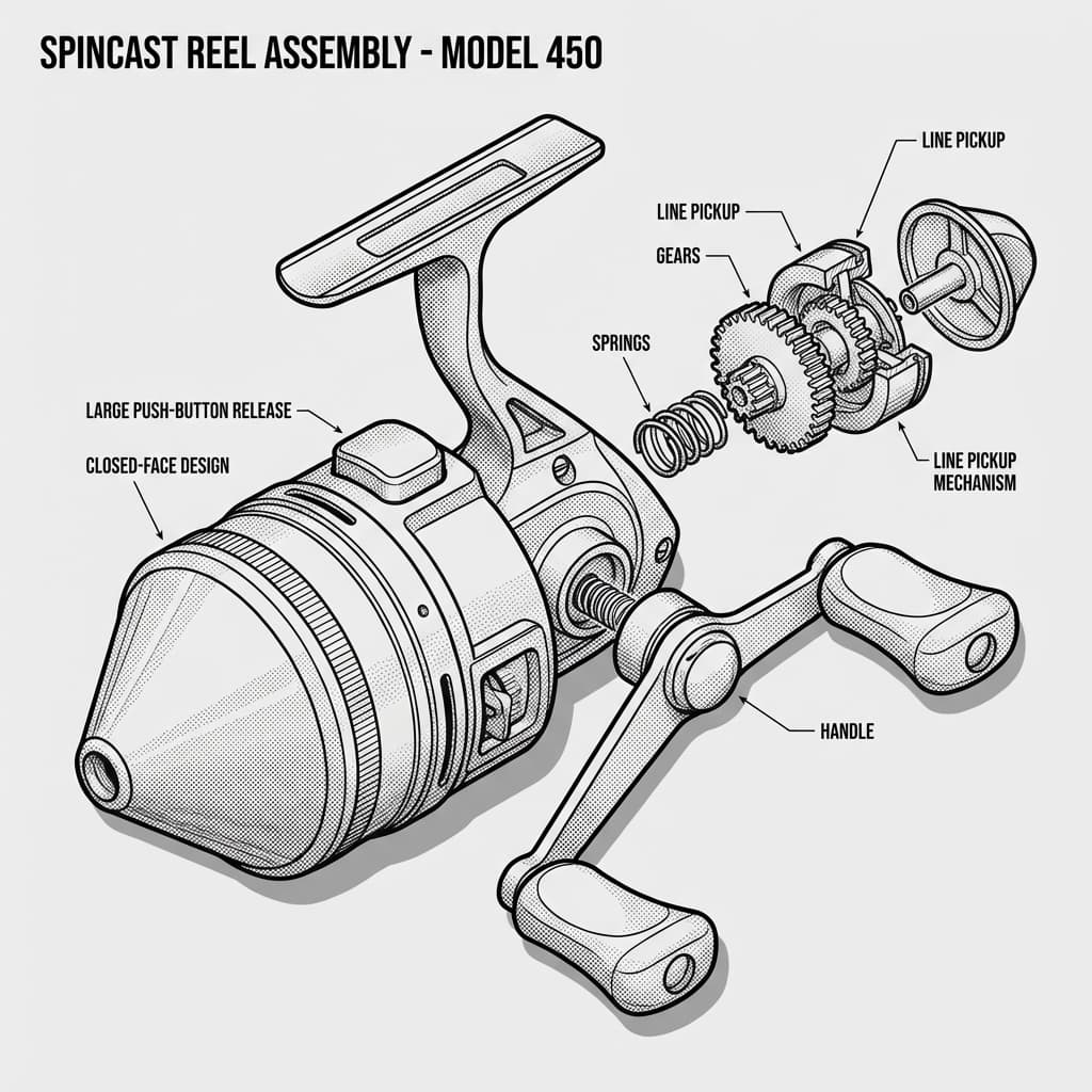 Spincast Reel